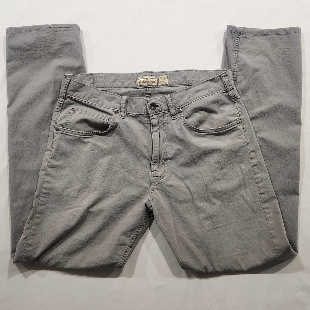 Patagonia Iron Clad Gray Pants | Straight Leg